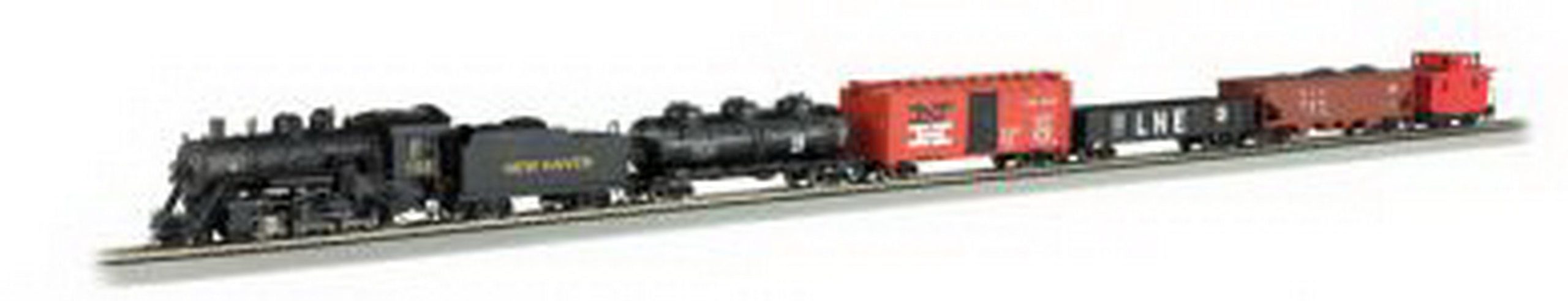 Bachmann 01402 NH HO Gauge Steam Frieght Train Set with Dynamis Controller