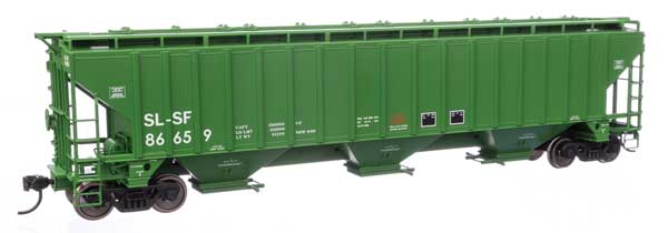 Walthers Mainline 910-49050 HO Scale 57' Hopper RTR Frisco #86659