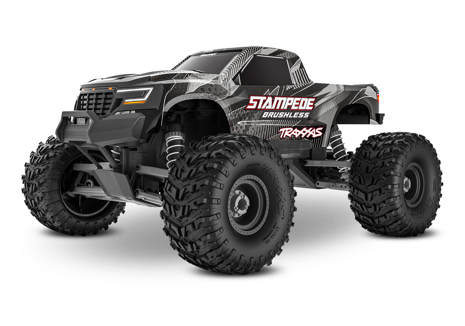 Traxxas -Stampede 2WD Brushless (Negro)
