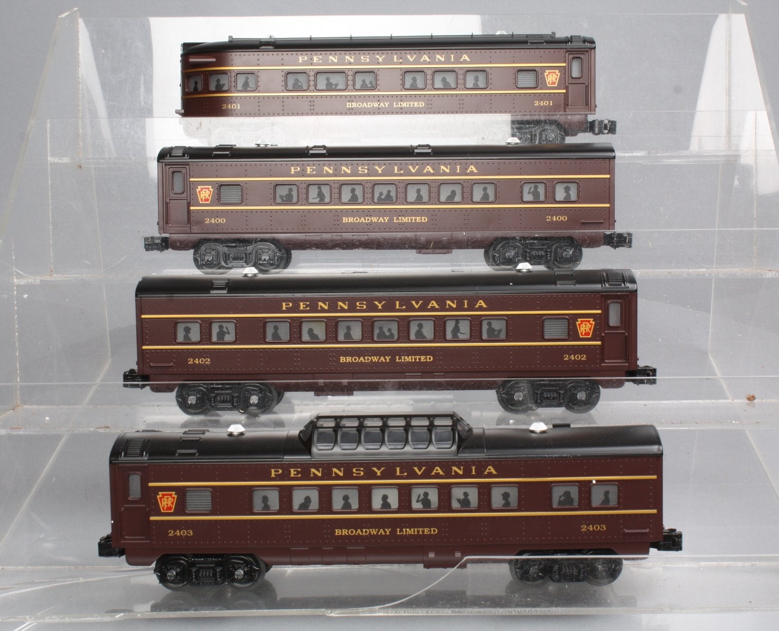 Williams 43254 Pennsylvania Tuscan O27 4-Car Passenger Set