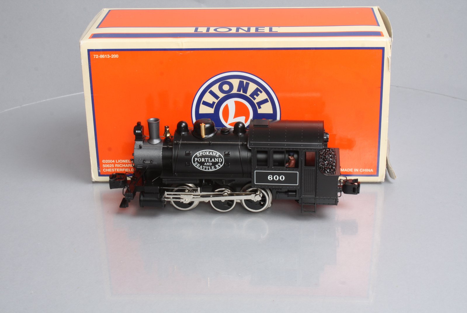Lionel 6-28687 O Gauge Spokane Portland & Seattle Dockside Switcher #600