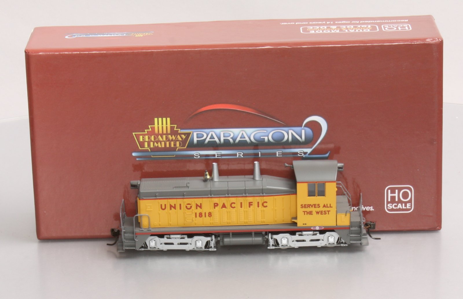 Broadway Limited 2033 HO UP EMD SW7 Phase 2 Powered Diesel Locomotive #1818