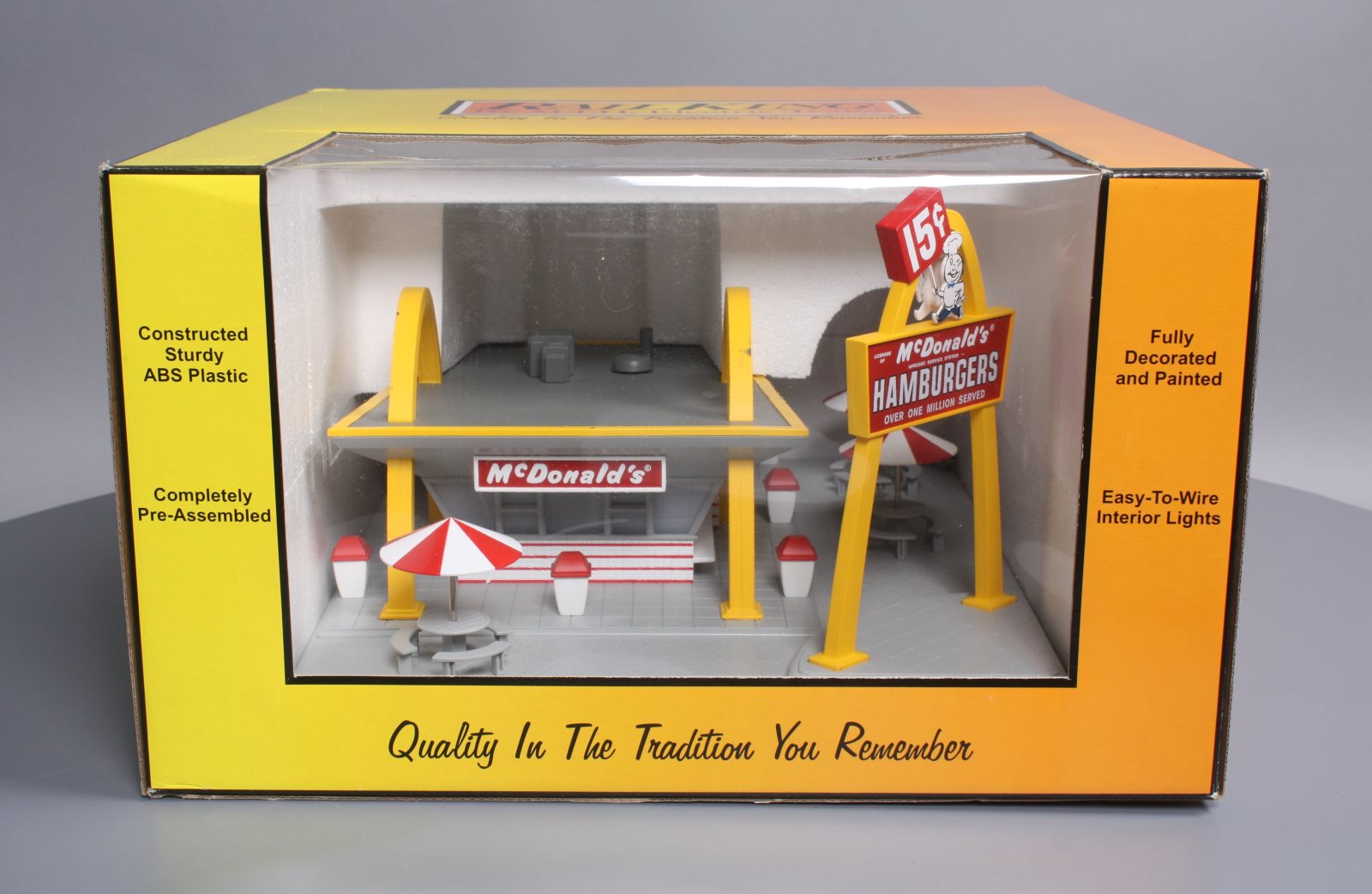 MTH 30-9034 O McDonald's Original Restaurant Building