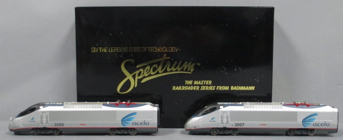 Bachmann Spectrum 81949 HO Amtrak Acela Express Electric Locomotive Set