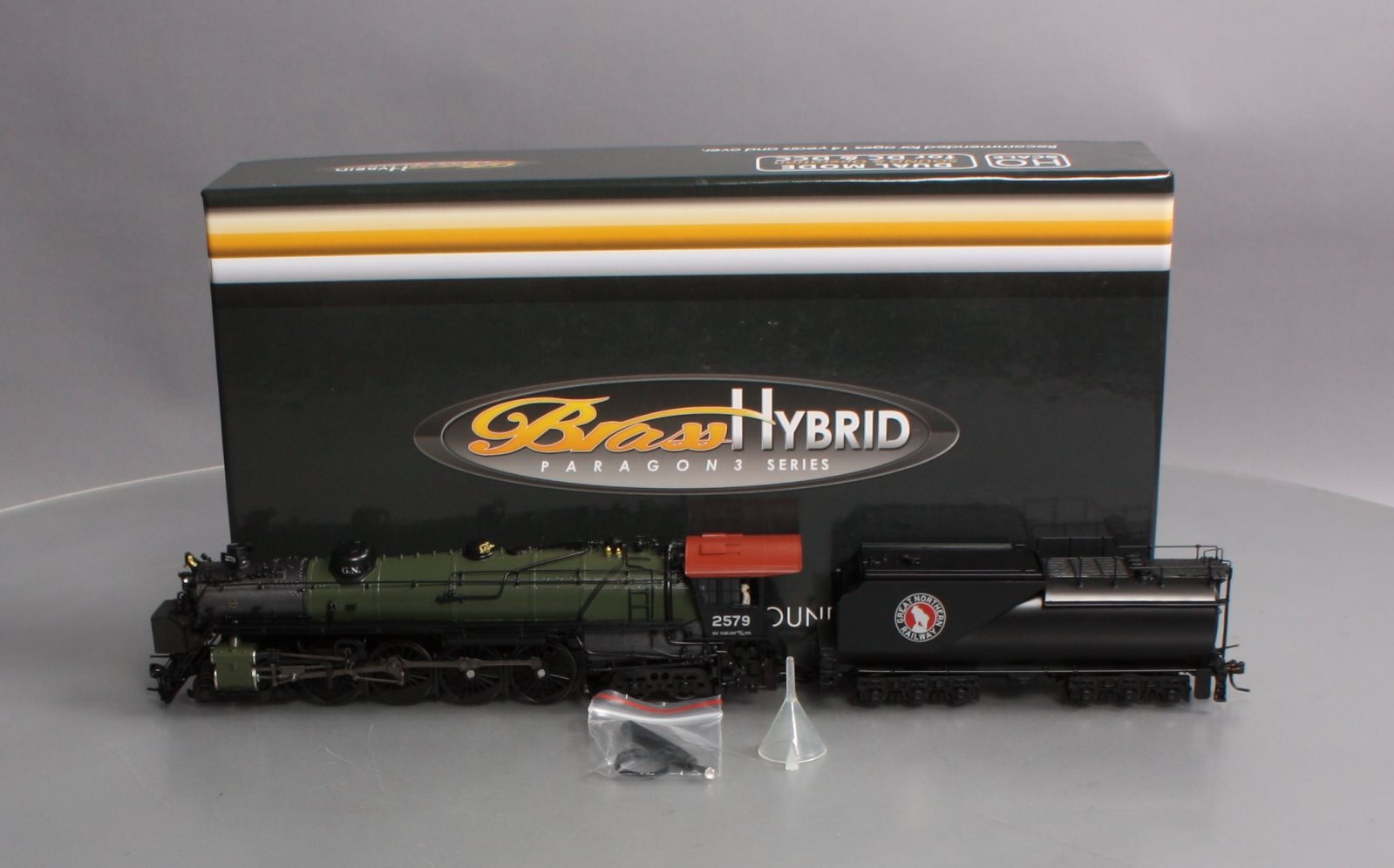 Broadway Limited 2870 HO Great Northern Class S-2 4-8-4 Open Cab #2579