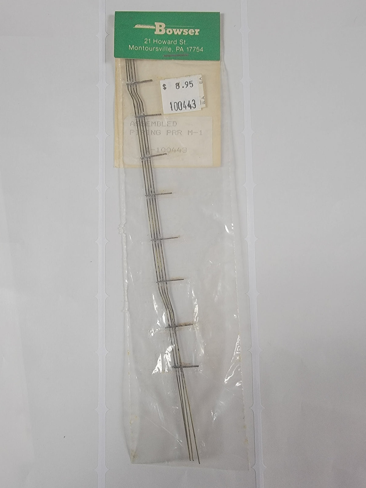 Bowser 1-100443 HO Scale Assembled Piping for M1 Steam Locomotive