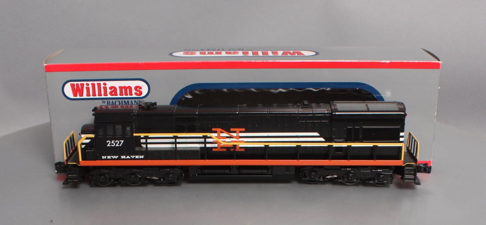 Williams 22213 O New Haven GE U33C 3-Rail Diesel Loco w/Horn & Bell