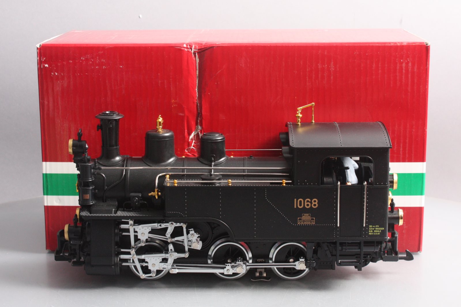 LGB 21471 SBB BrYnig HG 3/3 Rack Steam Loco #1068