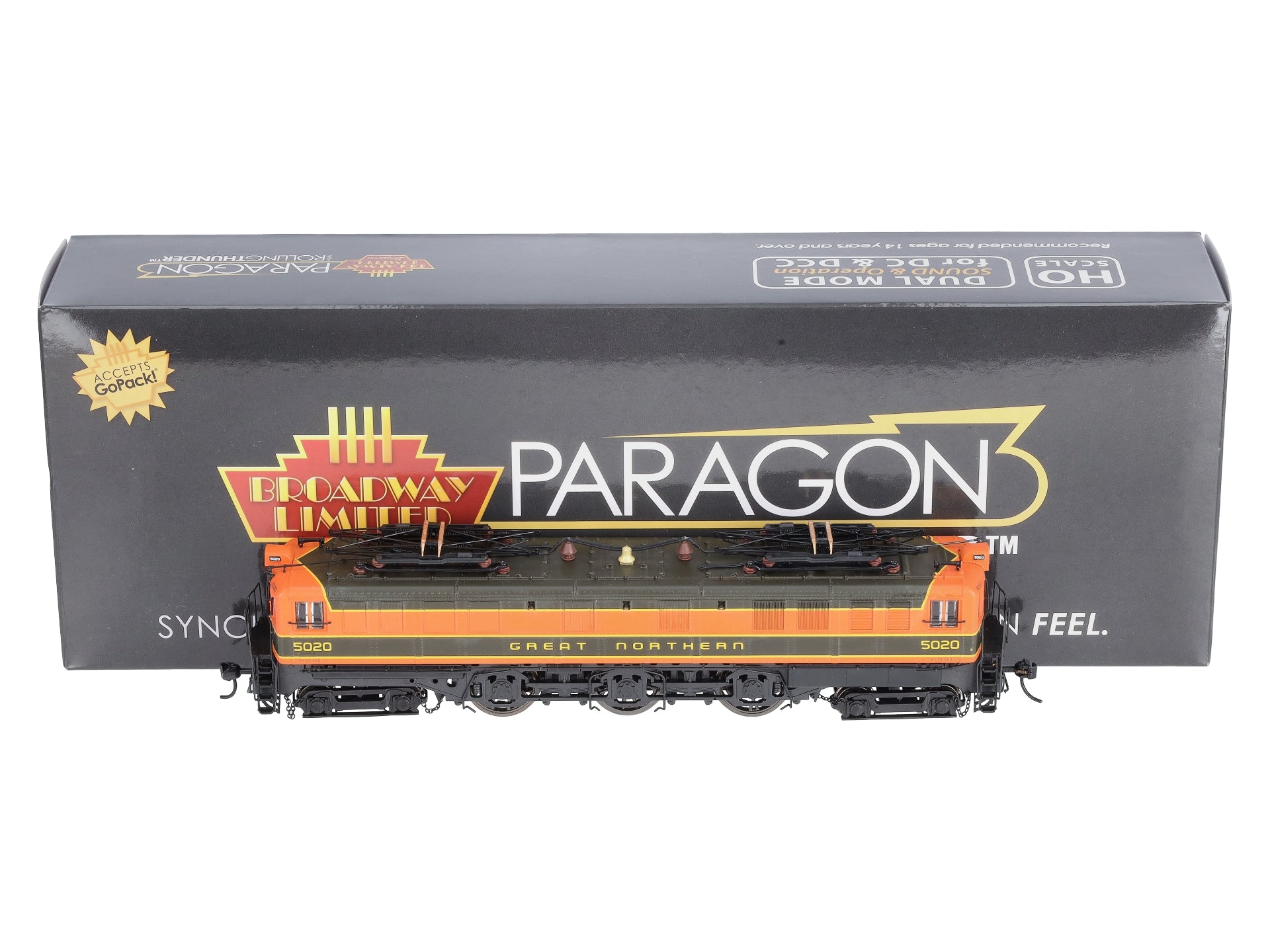Broadway Limited 5941 HO GN P5a Boxcab Electric Locomotive w/Sound/DCC #5020
