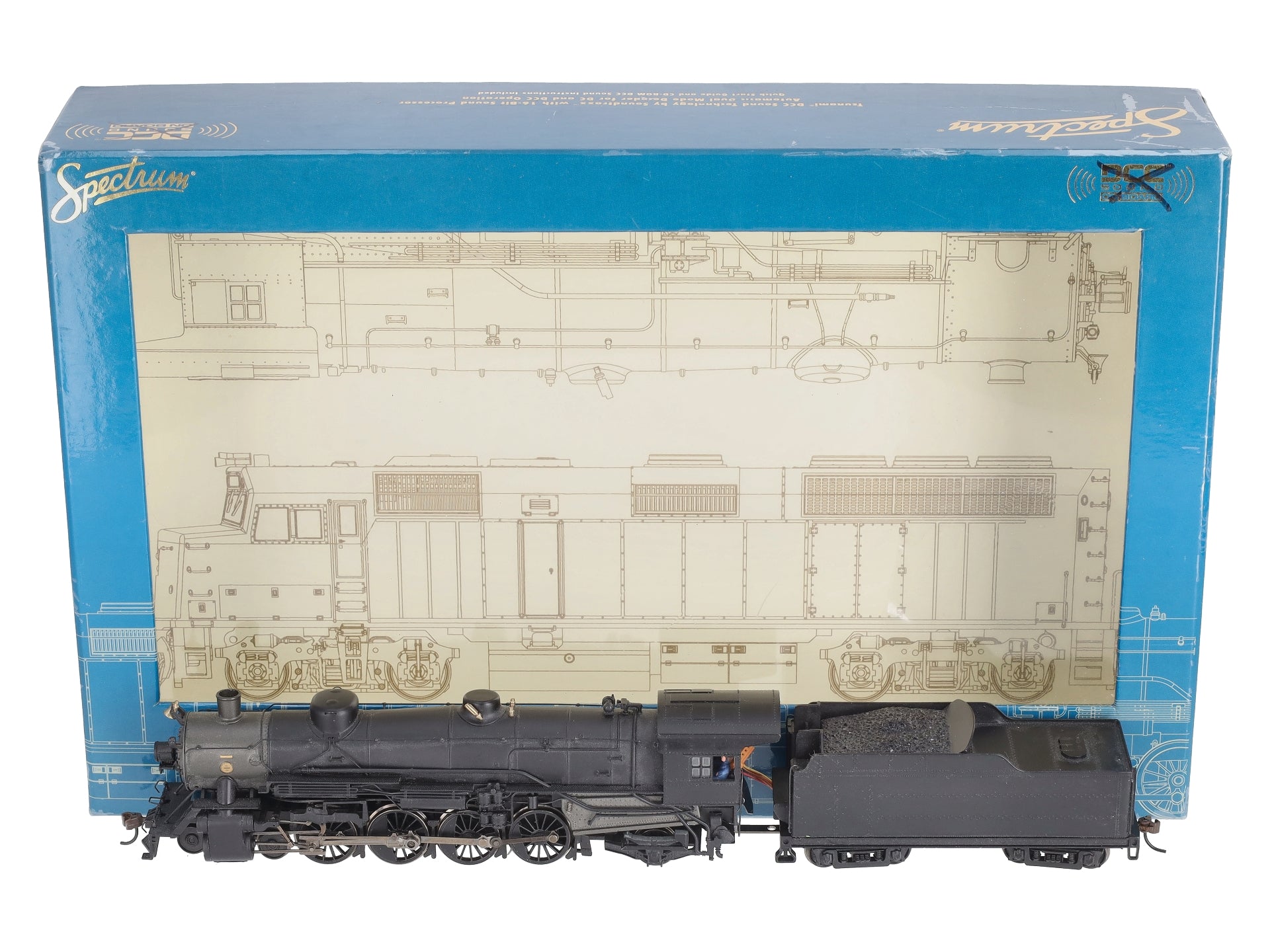 Bachmann 84201 HO Scale USRA 4-8-2 Heavy Mountain Steam Loco w/ DCC & Sound