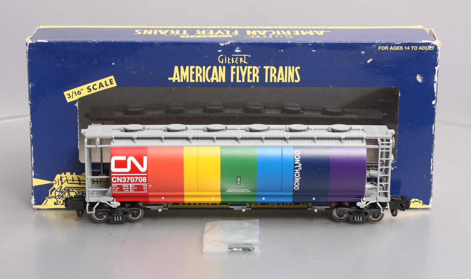 American Flyer 6-48639 S Canadian National Heritage Cylindrical Hopper