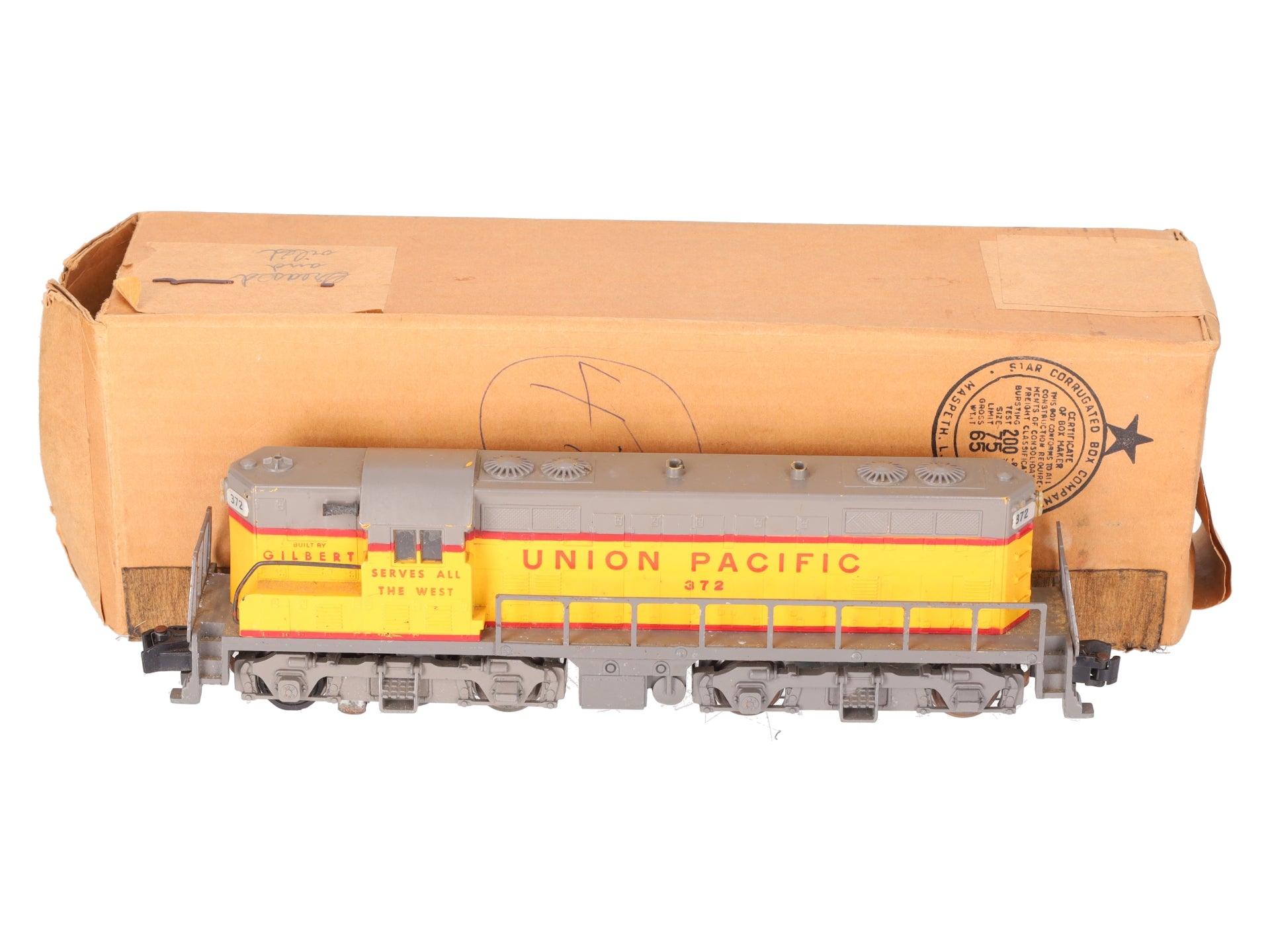 American Flyer 372 Vintage S Union Pacific GP-7 Powered Diesel Locomotive