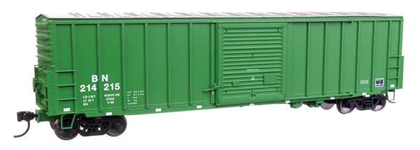 Walthers Mainline 910-46001 HO Scale 50' ACF Boxcar RTR BN #214215
