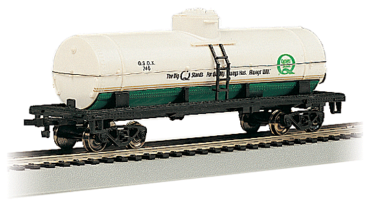 Bachmann 17837 HO Scale Single Dome Tank Car Quaker State