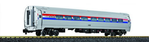 LGB 30220 Amtrak Amfleet Coach, Phase III #21161 - Metal Wheels