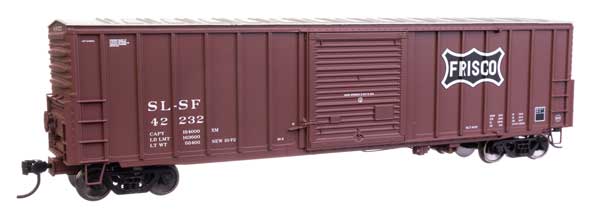 Walthers Mainline 910-46011 HO Scale 50' ACF Boxcar RTR Frisco #42232
