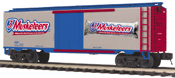 MTH 20-94162 3 Musketeers Reefer Car