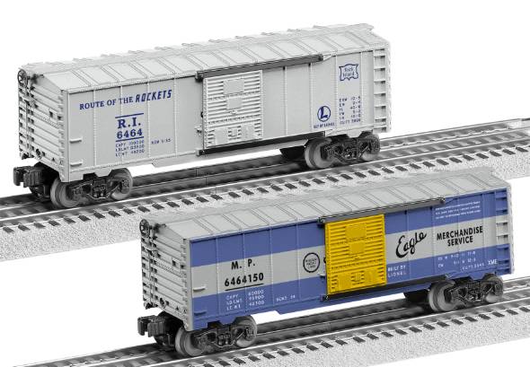 Lionel 6-27710 O Gauge Variation Boxcar #6464(Set of 2)