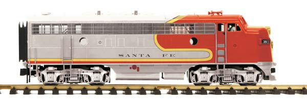 MTH 70-2088-4 Santa Fe G Scale F-7 A-Unit Non- Powered Diesel (Dummy)