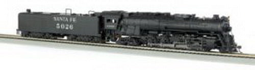 Bachmann 51204 HO Santa Fe 2-10-4 Steam Locomotive w/DCC/Sound #5026