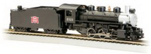 Bachmann 56508 HO Rock Island 2-6-0 Mogul Steam Locomotive w/Tender #2121