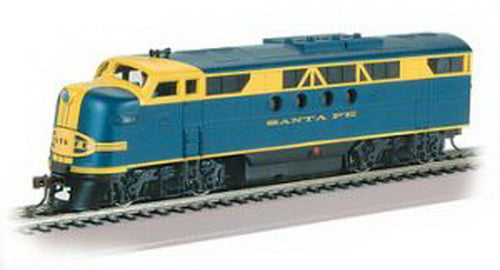 Bachmann 60139 HO Santa Fe EMD FT-A Diesel Locomotive w/DCC (blue, yellow)