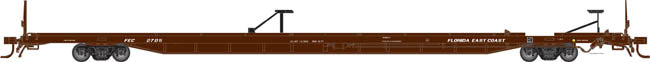 Atlas 20000297 HO Scale Florida East Coasrt 89'4" Flatcar #2705
