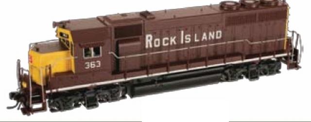Atlas 40000242 N Scale Rock Island GP-40 Diesel Locomotive #367