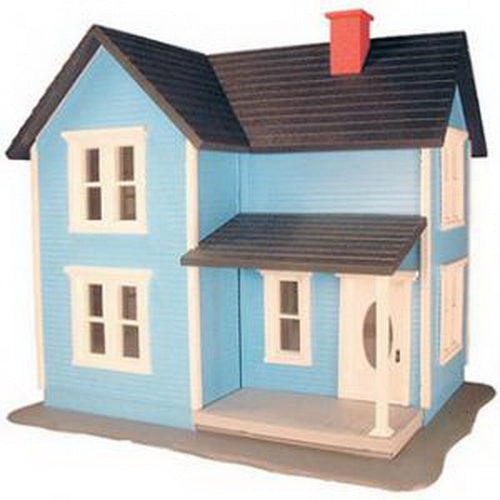 Aristo-Craft 7203C Farmhouse - Blue W/White Trim