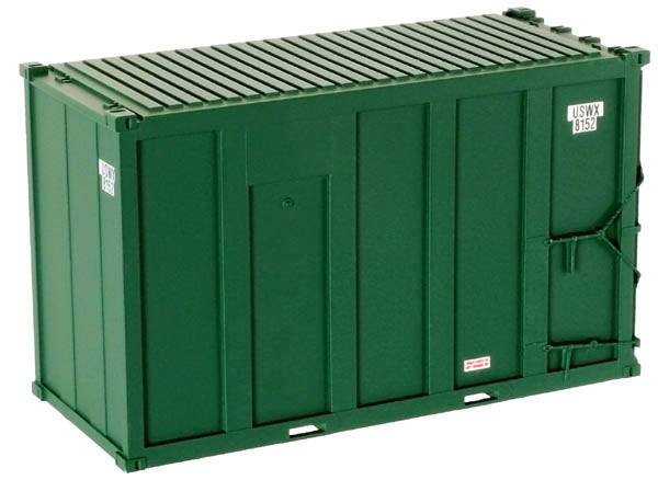Atlas 20000380 20' MSW Contnrs Green 4/