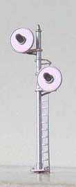 NJ International 4351 S SA Type Target Signal, Brass, Bi-Color LED Double Target