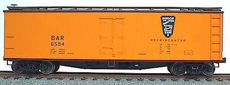 Accurail 4830 B&A 40' Wood Reefer Car