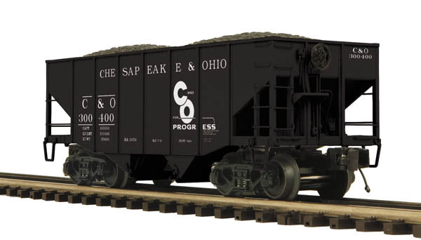 MTH 20-97307 O Chesapeake & Ohio 2-Bay Fish Belly Hopper