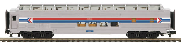 MTH 20-67215 O 70' Ribbed Full Vista Dome, Amtrak/PHIII