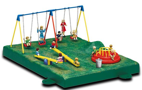 Lionel 6-82104 O Lionellville Plug-n' Playtime Animated Playground