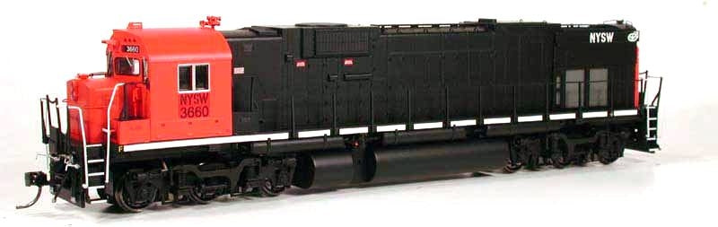 Bowser 23636 HO NYSW Alco C-636 Diesel Locomotive #3660 w/ LokSound