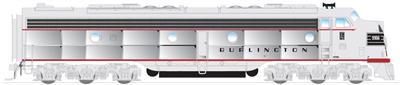 Broadway Limited 2747 HO CB&Q EMD E8A Diesel Locomotive w/Paragon2™ #9965