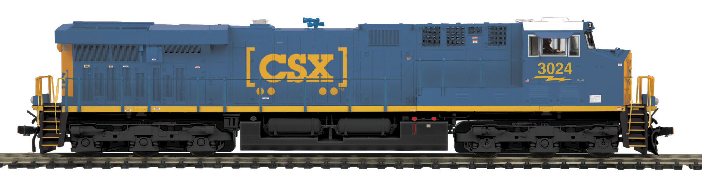 MTH 80-2314-1 HO CSX Transportation GE ES44AC w/Proto-Sound 3.0 & DCC #3024