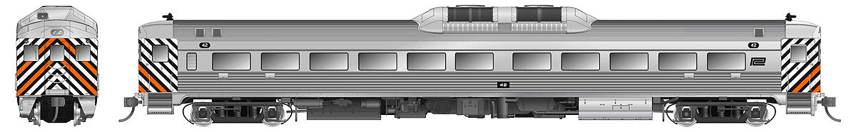 Rapido Trains 16079 HO Penn Central Phase 1B RDC-1 Budd Car #42