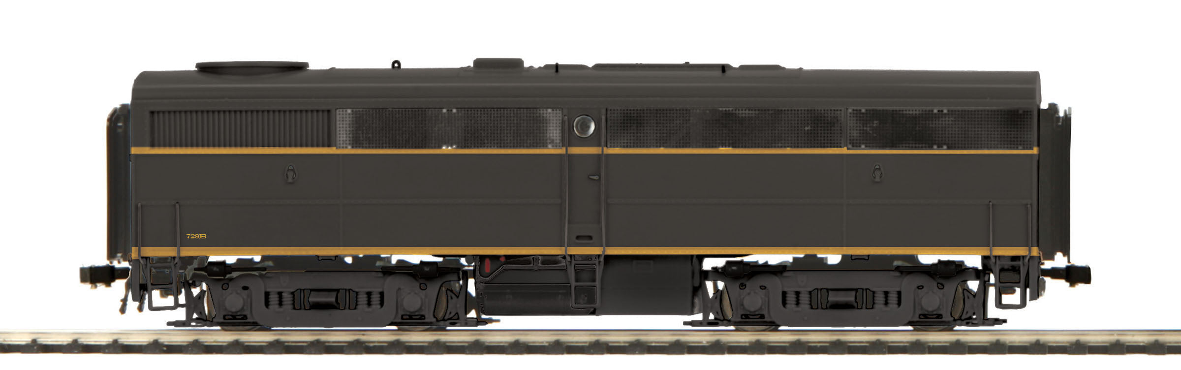 MTH 80-2214-0 HO Erie Alco FB-1 Unit Diesel Locomotive (DCC Ready) #729B