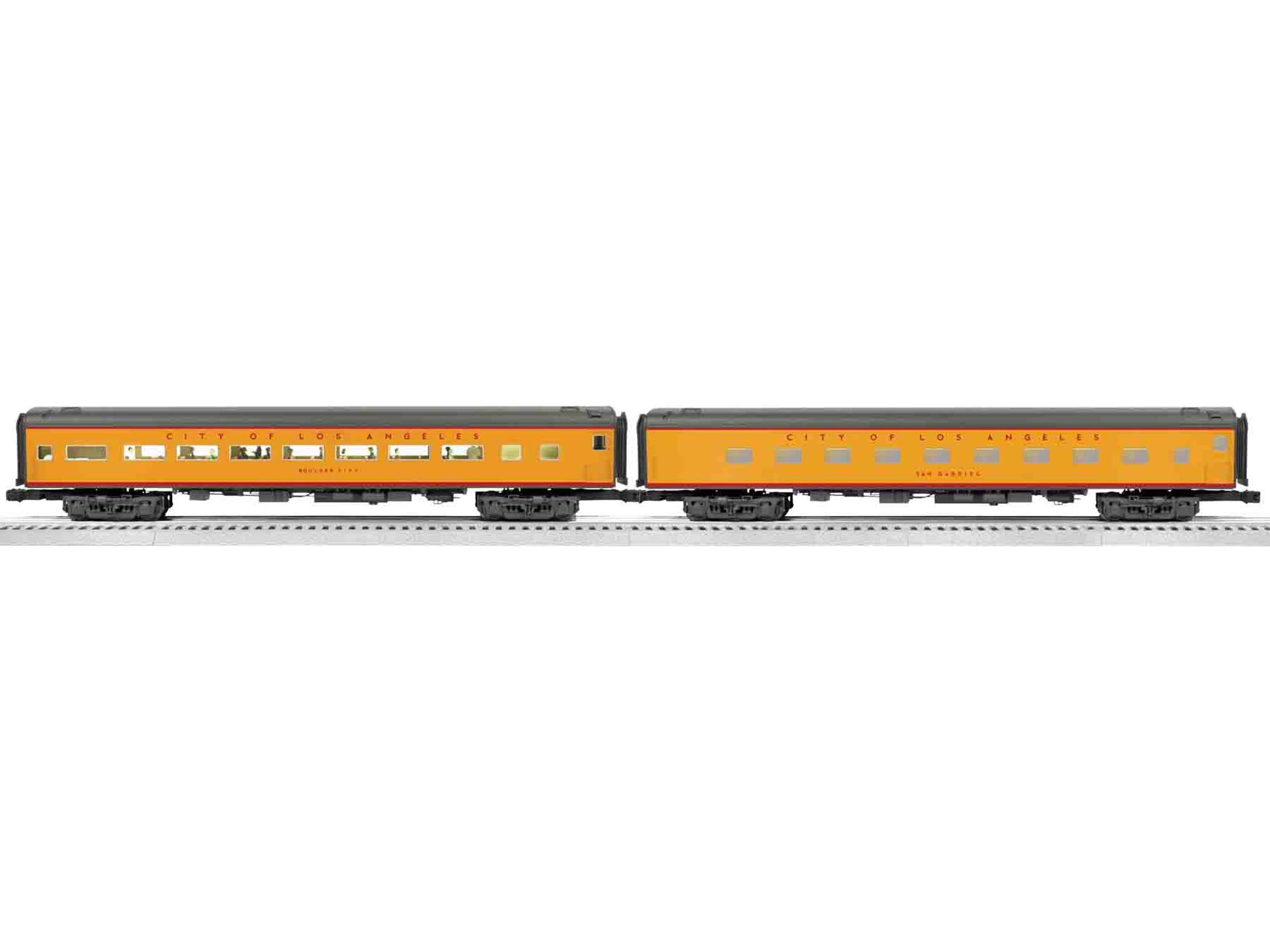 Lionel 6-81978 Union Pacific 18" Aluminum Passenger Coach & Sleeper Cars