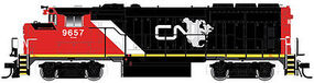 Atlas 10001400 HO Canadian National GMD GP40-2W CN Late Version Diesel #9639