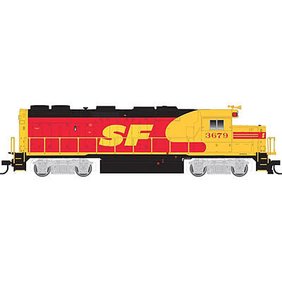Atlas 10001777 HO Santa Fe (Kodachrome) EMD Phase II GP39-2 Diesel Engine #3693
