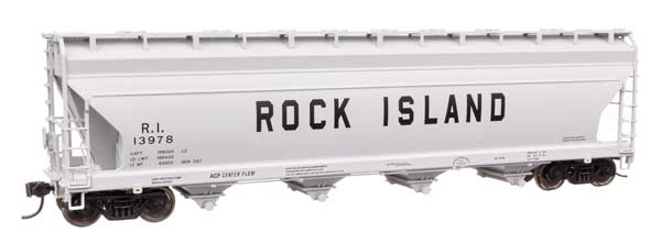 Walthers Mainline 910-49214 HO Scale ACF 5250 Hopper RTR Rock Island #13978