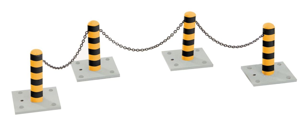 Lionel 6-22580 O Bollards & Chains Pack
