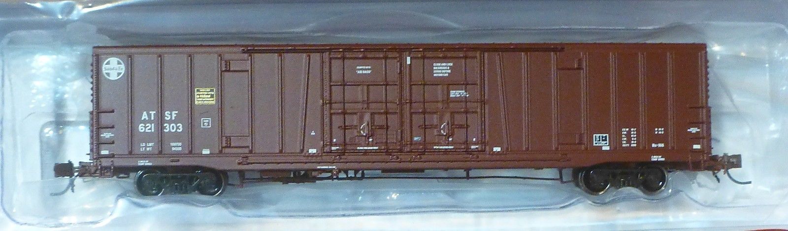 BLMA Models 18013 N Santa Fe Bx-166 60' Double Door Boxcar #621303