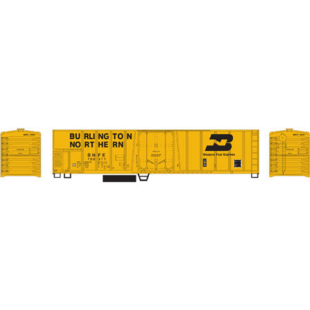 Roundhouse 87855 HO Burlington Northern 50' Ex Post Mechanical Reefer #700311