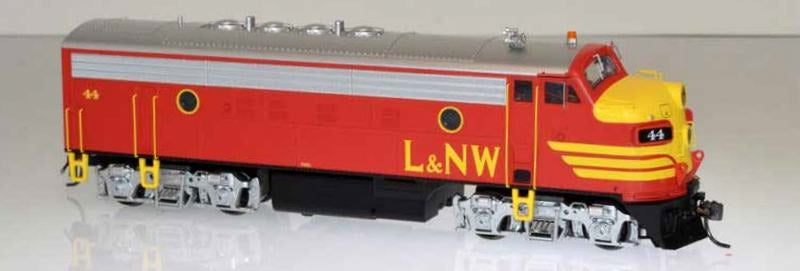 Bowser 24054 HO LNW EMD F7A Diesel Locomotive with LokSound & DCC #44