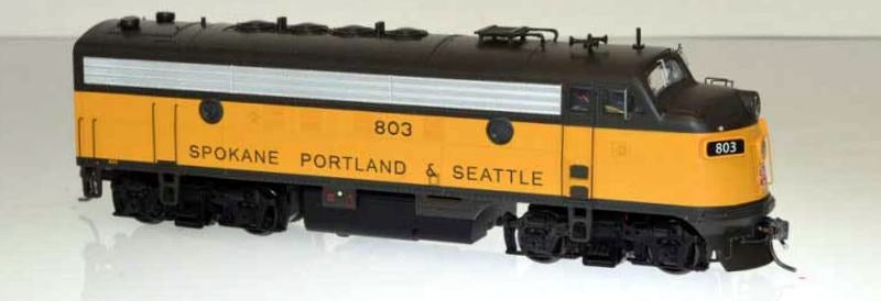 Bowser 24072 HO Spokane Portland and Seattle EMD F7A Diesel Locomotive #803