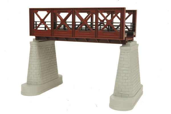 MTH 40-1104 O Gauge Girder Bridge in Rust